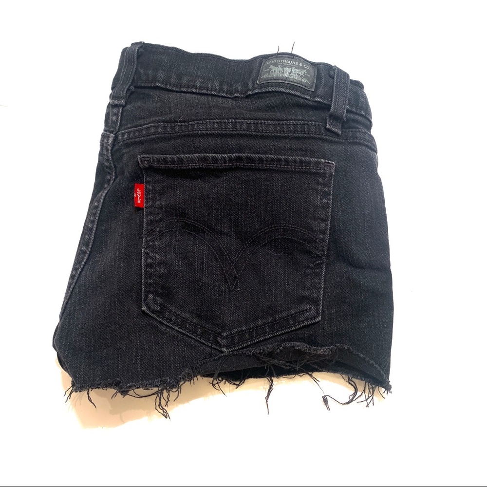 Levi’s Black Super slow Shorts